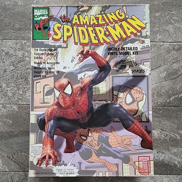 1994 Horizon Marvel Comics The Amazing Spiderman 1/6 Vinyl Kit New - Picture 1 of 2